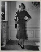 1950 Press Photo Paris Fashions picture