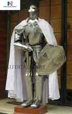 Knight Suit of Armor Medieval Reenactment Wearable Metallic One Size Halloween picture