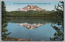 Oregon Elk Lake South Sister Mountain Century Drive Postcard picture