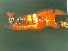 Y5 Photograph 1994 Abstract Blurry Colorful Home Christmas Lights  picture