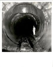LG31 Original Photo SEABROOK STATION PLANT 19-FOOT DIAMETER COOLING WATER TUNNEL picture
