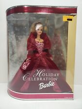 MATTEL HOLIDAY CELEBRATION 2002 BARBIE DOLL SPECIAL EDITION DAMAGED BOX picture
