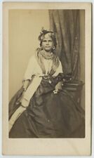 1860-70 CDV. West Indies or South American Woman (Venezuela, Brazil?) picture