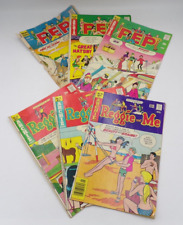 Vintage Archie Series Comics Lot of 6 PEP #239, 295, 299 Reggie & Me #73, 75, 90 picture