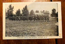 Antique Postcard Company Drill Fort Hamilton Brooklyn NY New York Pre WW1 1912 picture