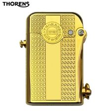 NEW THORENS 1th Single claw kerosene lighter  one click ejection automatic brass picture