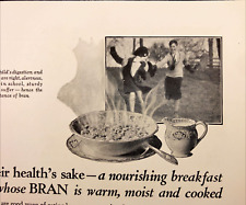 1927 Pettijohn's Whole Wheat Cereal Quaker Oats Original Vintage Print Ad picture
