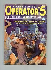 Operator #5 Pulp Mar 1936 Vol. 6 #4 VG+ 4.5 picture