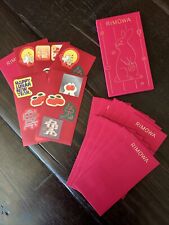 Rimowa New Year 2023 Red Envelopes Year Of Rabbit 12 Envelopes 5 Sticker Pages picture