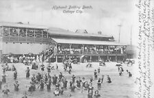 RPPC Antique POST CARD 1906 Highland Bathing Beach, Cottage City, MASSACHUSETTS  picture