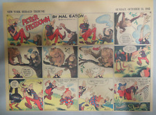 Peter Piltdown Sunday Page by Mal Eaton from 10/24/1943 Half Page Size picture