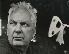 c. 1960's Alexander Calder in his Studio Large Photograph by Nick De Margoli picture