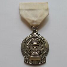 Seal Of The University Of Texas Vintage Medal Pin 2nd Division Invitational  picture
