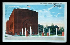 Masonic Temple Cleveland Ohio • Divided Postcard Posted 1923 picture