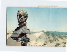 Postcard Bust of Simon Bolivar picture