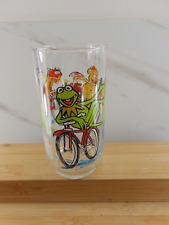 VINTAGE THE GREAT MUPPET CAPER KERMIT THE FROG MCDONALD’S GLASS 1981 MINT picture