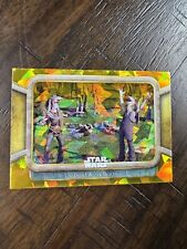 2024 Topps Star Wars Chrome Sapphire The Droid Army Deactivated /50 picture
