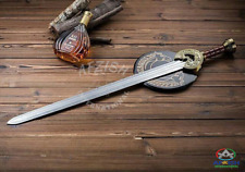 Custom Handmade 1095 Steel Viking Sword, Master Sword, Battle Ready Sword picture