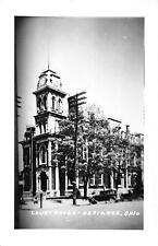 RPPC Defiance County Courthouse Defiance Ohio Real Photo Postcard picture