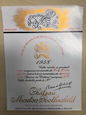 The 1958 Chateau Mouton Rothschild (Specimen) - Label By: Salvador Dali picture