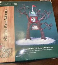 Department 56 Welcome to North Pole Woods Gateway Entrance  #5620 picture