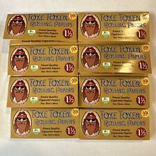 Toke Token 1.5 1 1/2 Slow Burning Original Rolling Finest Cigarette Papers 8ct picture
