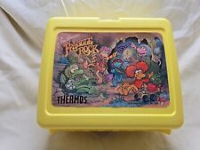 Jim Henson Fraggle Rock Yellow Lunch Box *Vintage* 1987  picture