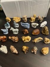 Vintage Wade Red Rose Tea Figurines Whimsies Mixed Lot of 25 Animals picture
