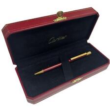 Santos de Cartier ballpoint pen Black With Box Luxury writing utensils Japan F/S picture