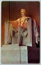Postcard DC Lincoln Statue -- Lincoln Memorial Washington D.C.  picture
