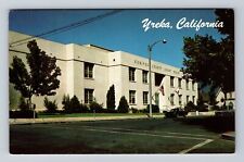 Yreka CA-California, Siskiyou County Court House, Antique Vintage Postcard picture