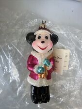 Signed Larry Fraga Dresden Dove Mickey Mouse  4