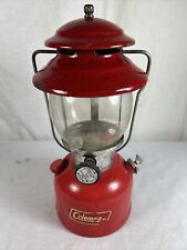 COLEMAN Vintage GAS LANTERN Marked 2 / 79 (1979) RED picture