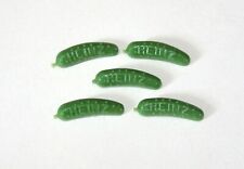 Lot of 5 Premium Heinz Pickle Modern Promo Lapel Pin NOS Store Giveaway picture