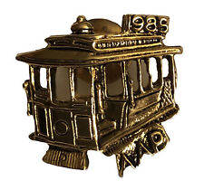 Vintage 1985 San Francisco Cable Car Lapel Pin Trolley AAP Hat Pinback picture