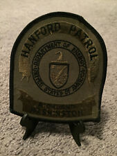 Vintage Hanford Patrol Richland, WA Department Of Energy Green Patch  picture