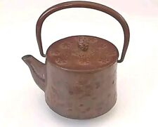 Vintage Teapot kettle Tetsubin Nanbu Tekki Cast Iron Japanese 5