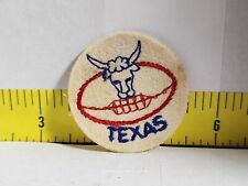 Vintage Texas Longhorns Football Felt Patch Letterman Sew On NCAA NOS picture