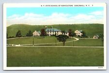 Postcard N. Y. State School Agriculture Cobleskill New York picture