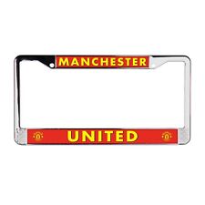 Manchester United Football Truck Car Tag Chrome License Plate Frame picture