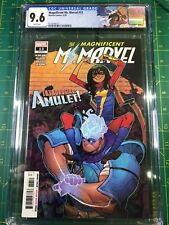 Magnificent Ms. Marvel #13 CGC 9.6 1st App of Amulet 1st Print Custom Label picture