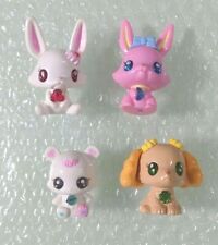 Japan SANRIO Jewelpet 4 mini figure happy set difficult to get main character picture