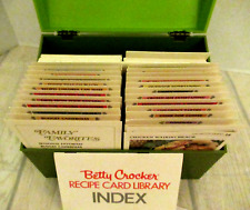 Recipe Box Betty Crocker Large Recipes Vintage picture