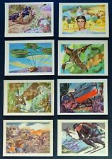 Lot of 23x 1956 ADVENTURE GUM CARDS | Fishing, Hunting, Sports, War picture