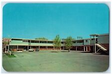 c1960's Business Section Of Gillette Wyoming WY Unposted Shops Cars Postcard picture