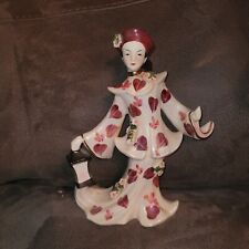  Geo Z. Lefton 1956 Porcelain  Figurine, Vintage East Asian Figurine picture