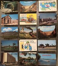 Lot Of 1000 + US NOS Standard Clean Duplicate Vintage Chrome Postcards C picture