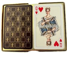 VTG HARRODS Tudor Playing Cards Double Decks Made In Austria Platnik In Box Y3 picture