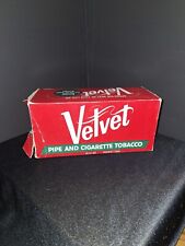 12 PACK vintage velvet pipe tobacco tins NEW OLD STOCK WITH BOX picture