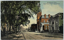 Waterbury, Connecticut CT ~ West Main Street Looking East 1912 picture
